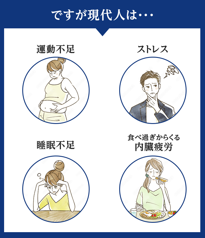 ですが現代人は・・・